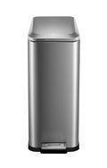 50L Slim Stainless Steel Kitchen Trash Can O71248