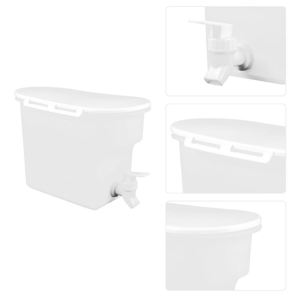 Water Jug with Faucet Heat Resistant PP Pitcher Q238