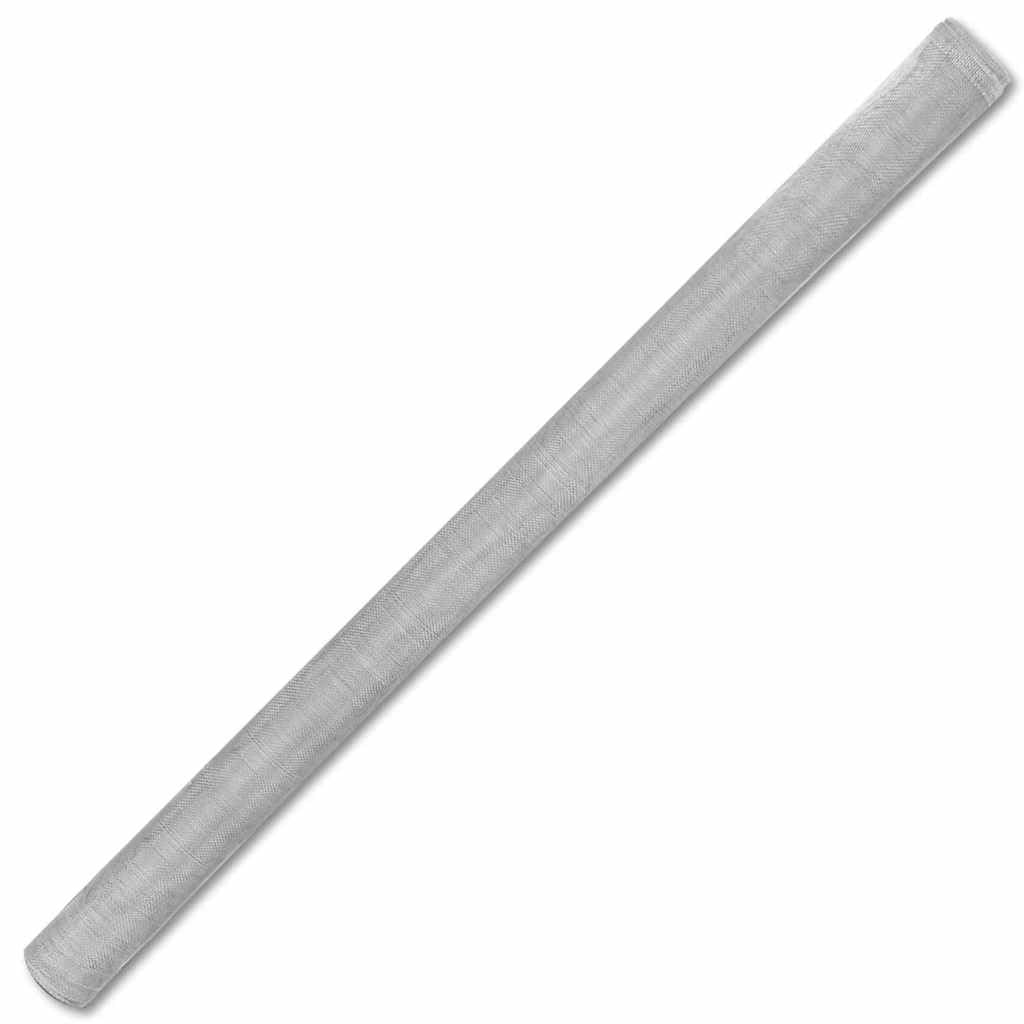 Aluminum Mesh Roll 39.4x196.9 Inch Silver Z1931