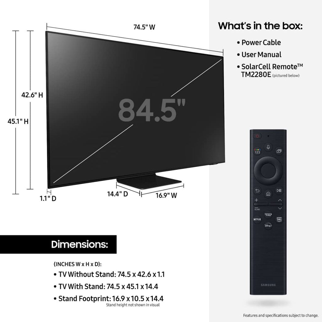 85-Inch 4K Neo QLED Smart TV R8459