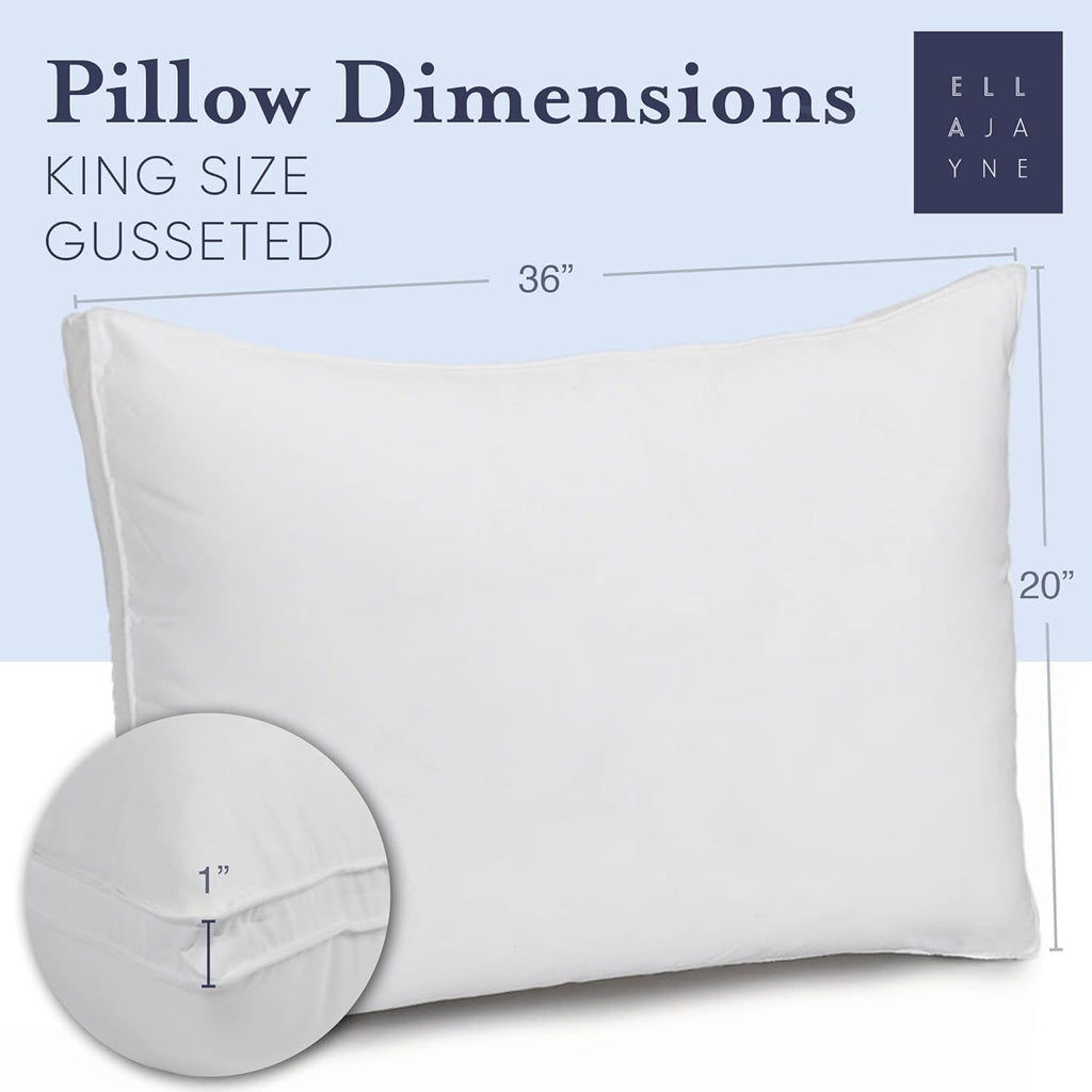King Size Down Alternative Pillows Set of 2 X32565