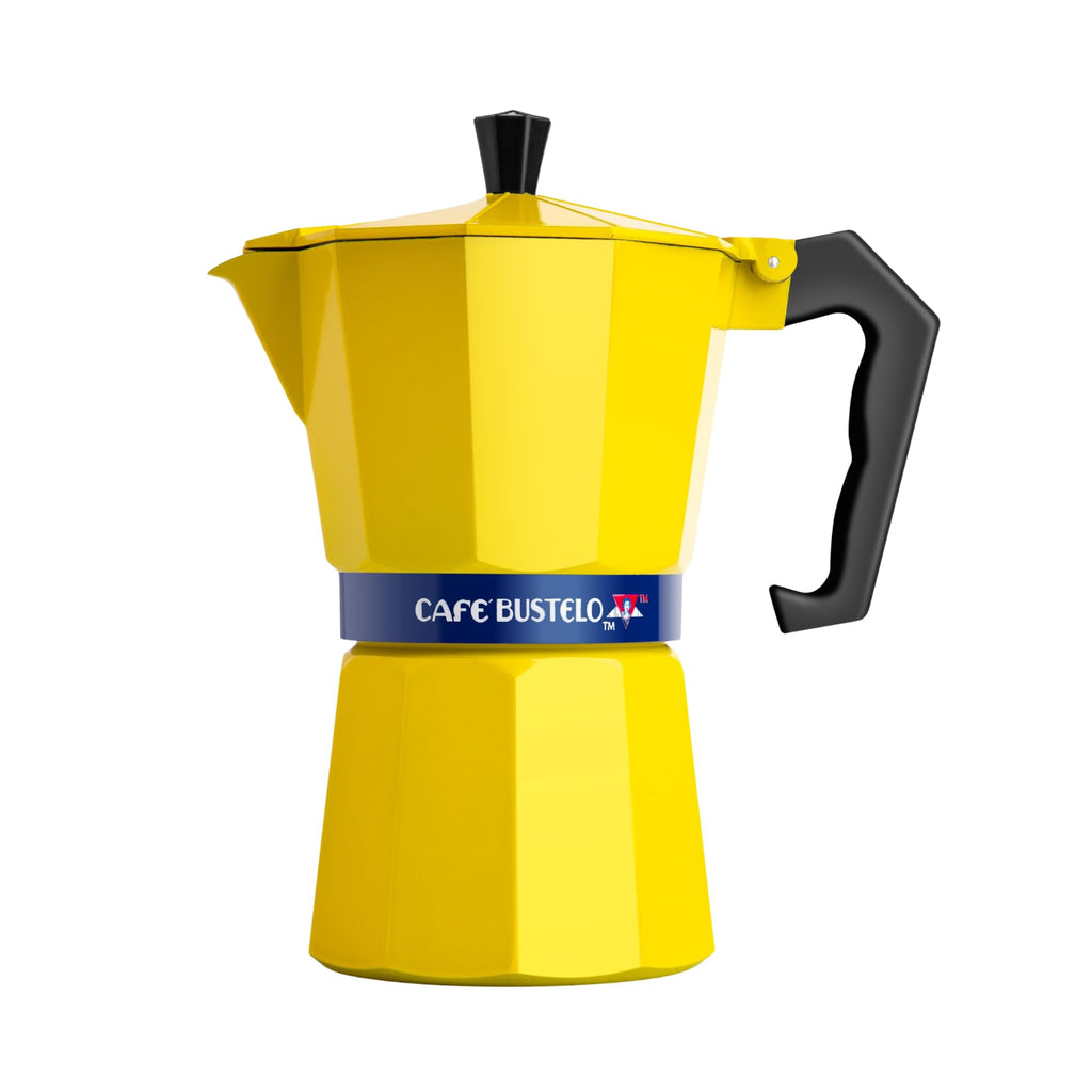 6 Cup Stovetop Espresso Maker 300 ml Aluminum Moka Pot D24450