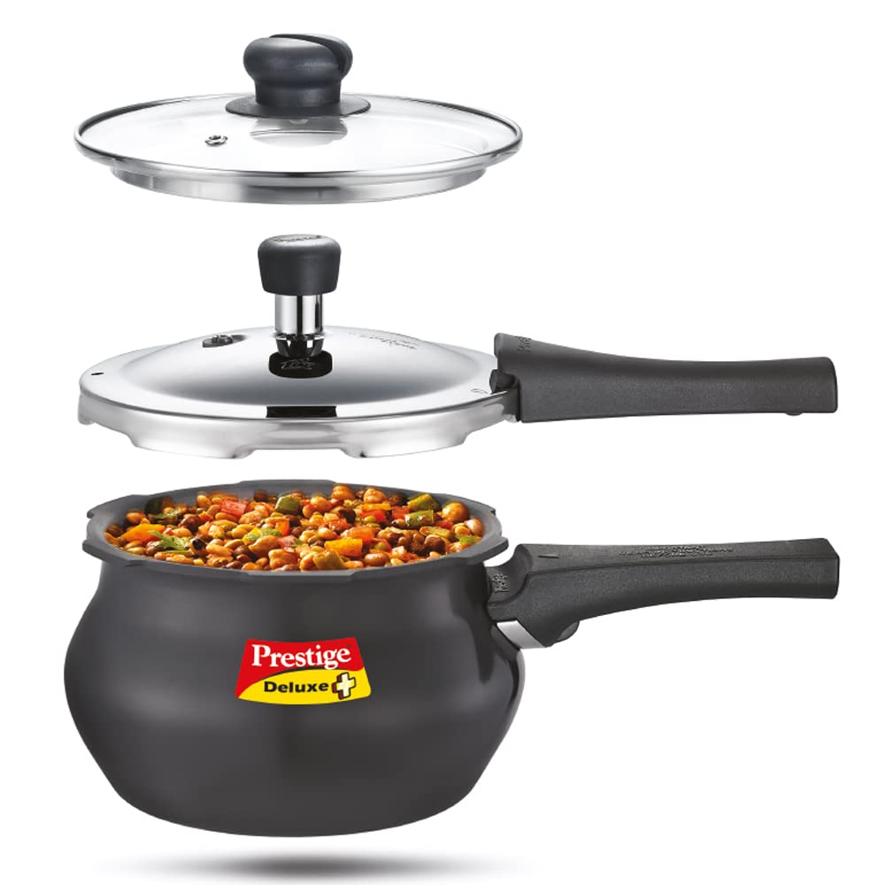 Hard Anodised Pressure Cooker with Stainless Steel Lid 3.0 Liters F5801