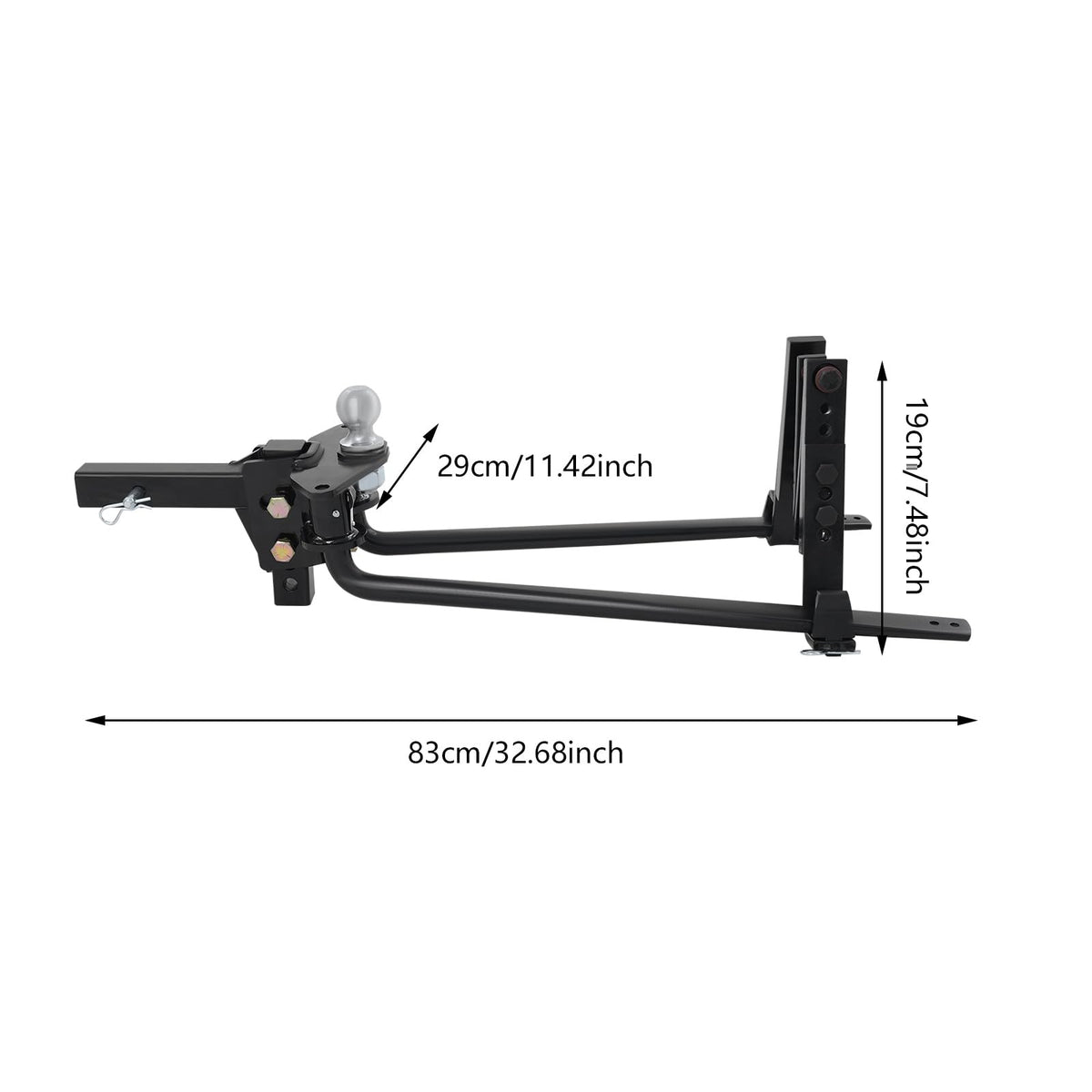 2 Point Weight Distribution Hitch with Sway Control, 8000 lbs. Capacity S357667