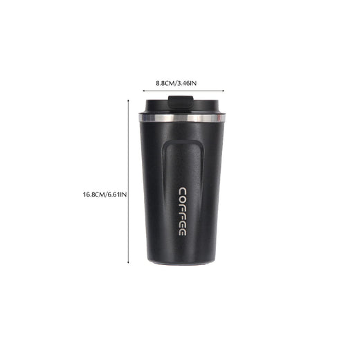 17 oz Spill Proof Stainless Steel Travel Mug S4589