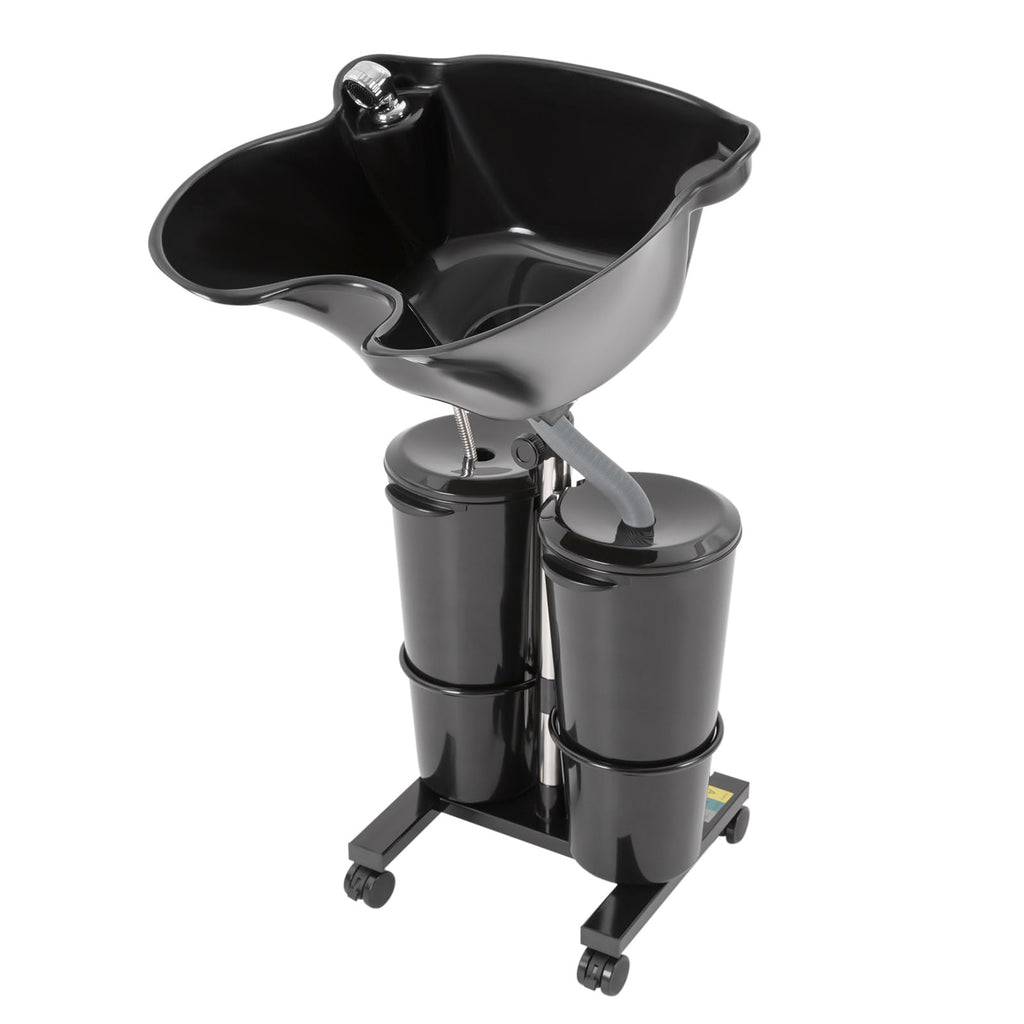 Portable Shampoo Bowl with Electric Pump, 2.64 Gallons, Height Adjustable P185