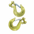 3/8" Chain Hooks, 2-Pack Heavy-Duty Clevis Slip Hook J13422