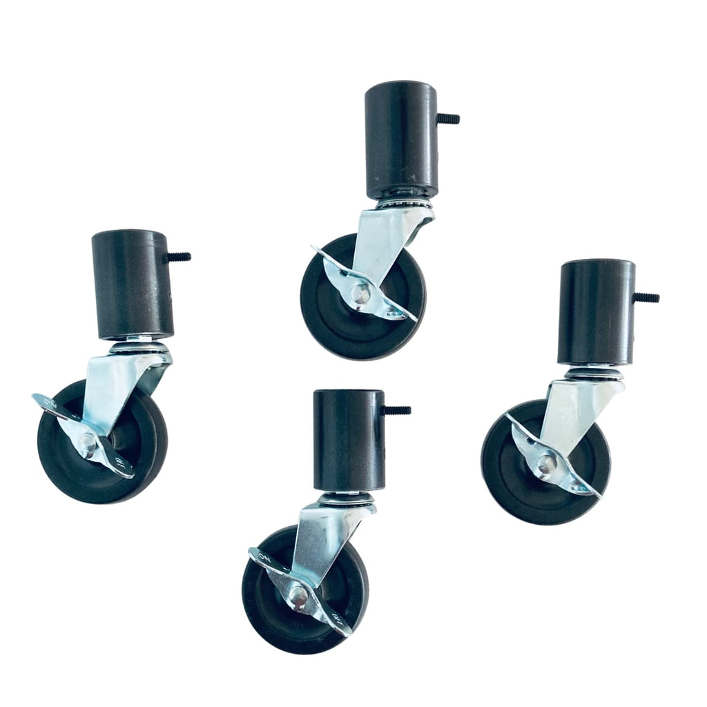Folding Table Caster Wheels 3” Locking Casters D92465