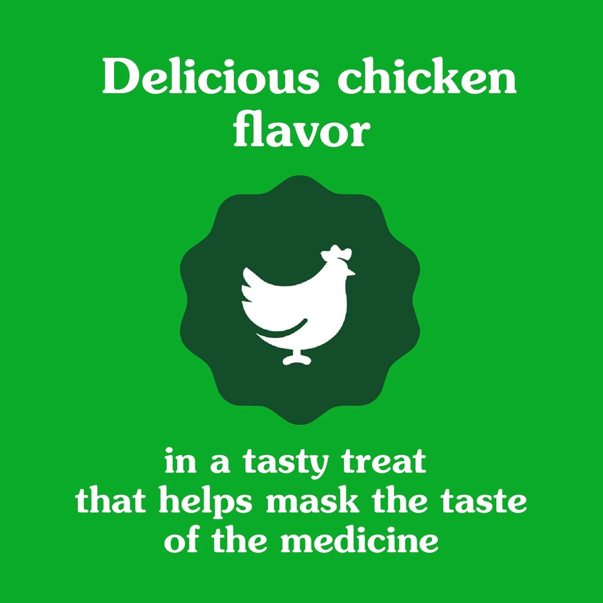 Chicken Flavor Capsule Treats for Dogs 15.8-Ounce 3 Pack M113