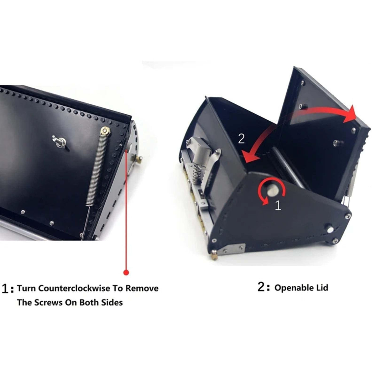 10inch Drywall Flat Finishing Box D87682