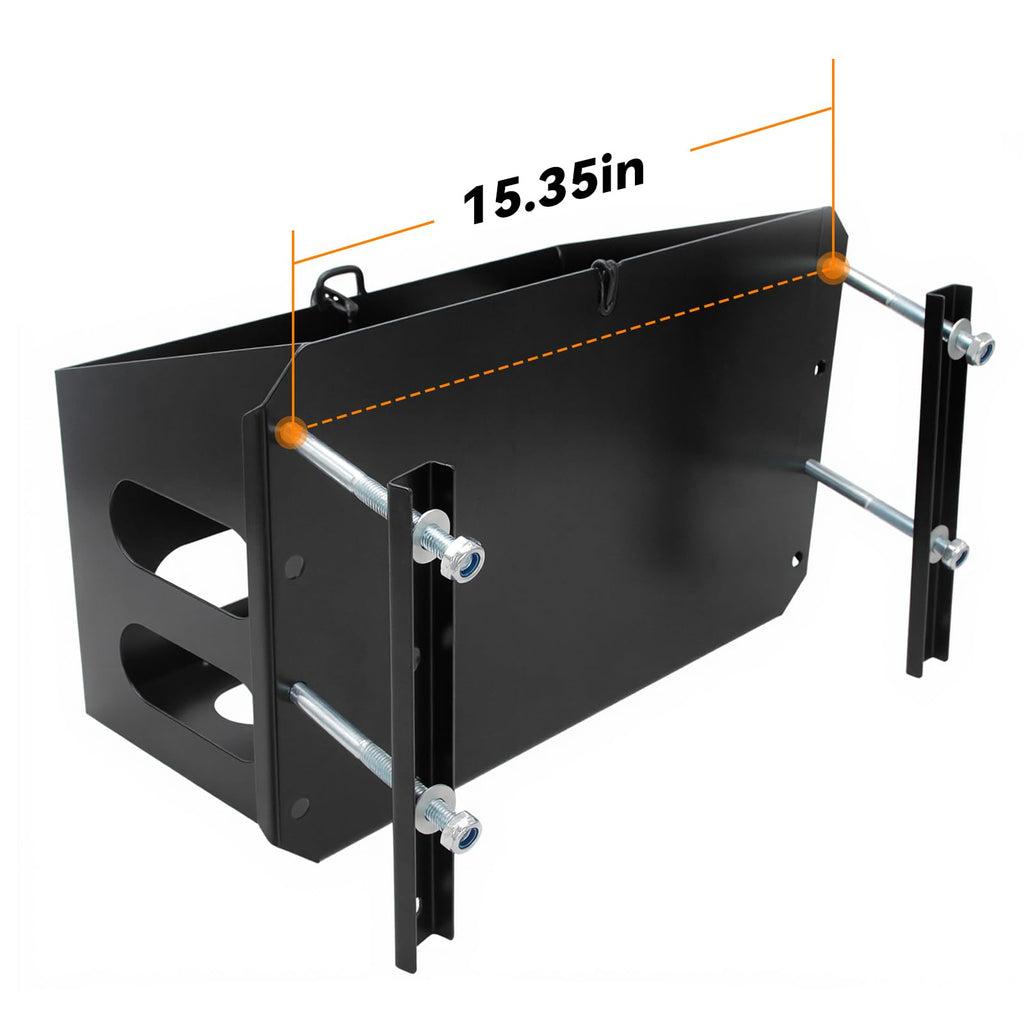 Lockable Metal Steel Gas Cans Holder Rack 5 Gallon L207