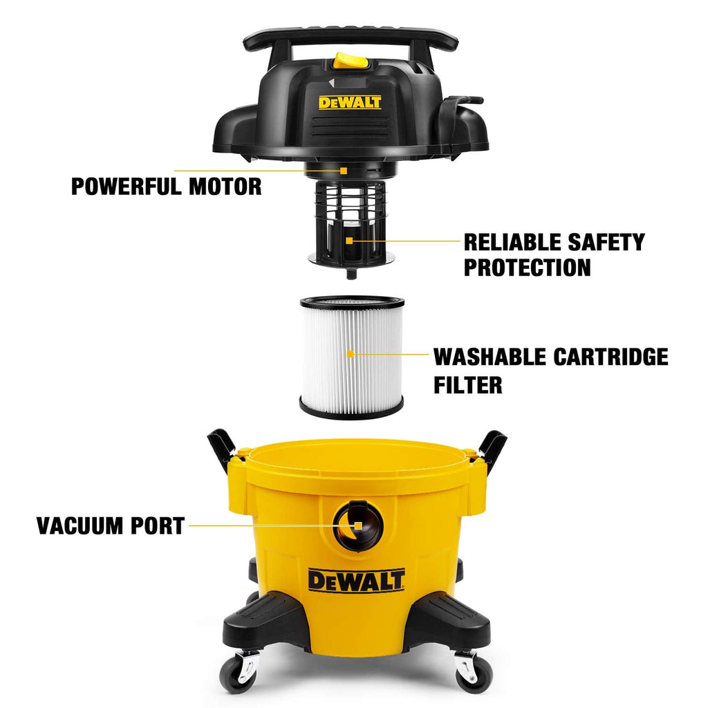 6 Gal Wet/Dry Shop Vacuum with Blower D91102