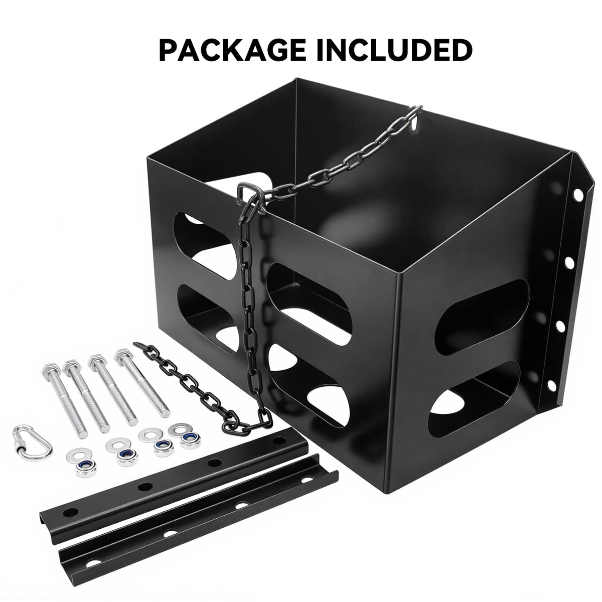 Lockable Metal Steel Gas Cans Holder Rack 5 Gallon L207