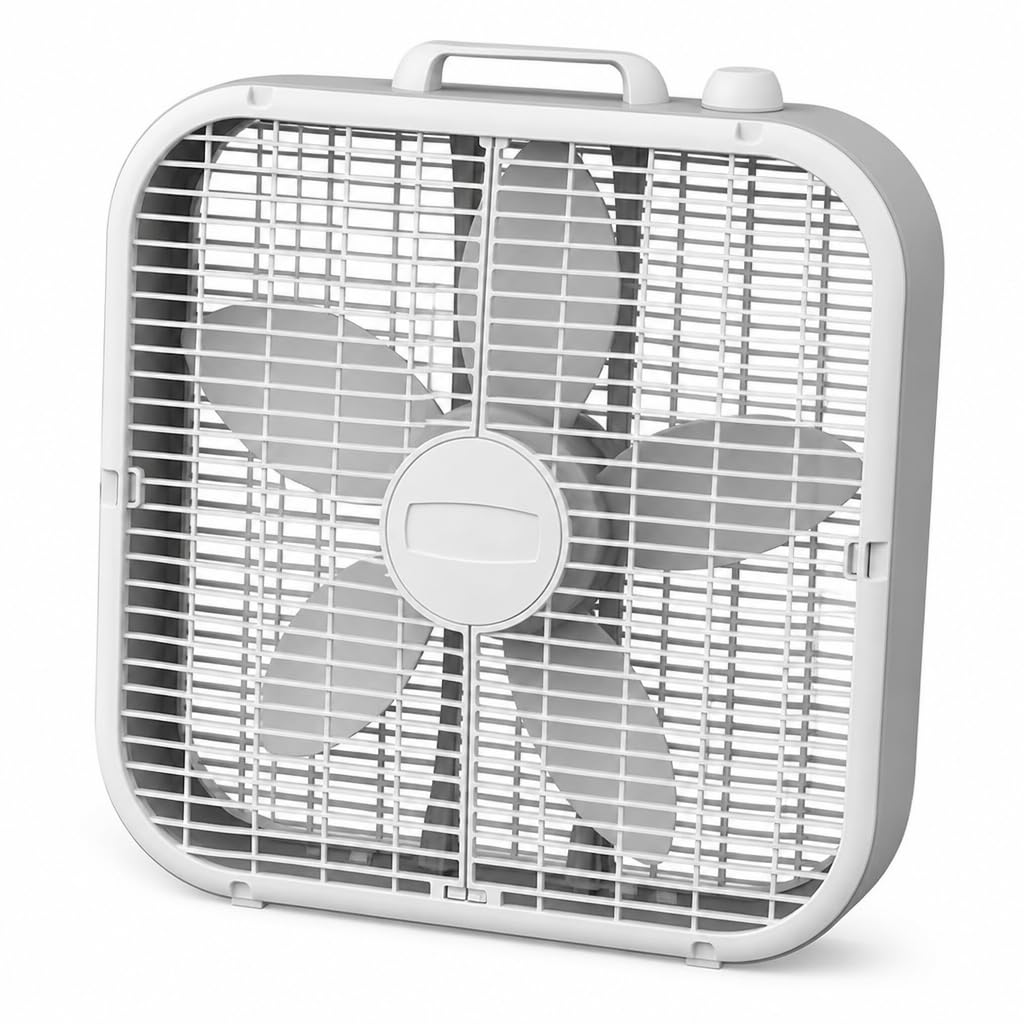 20 Inch White 3-Speed Portable Air Circulator Fan H92917