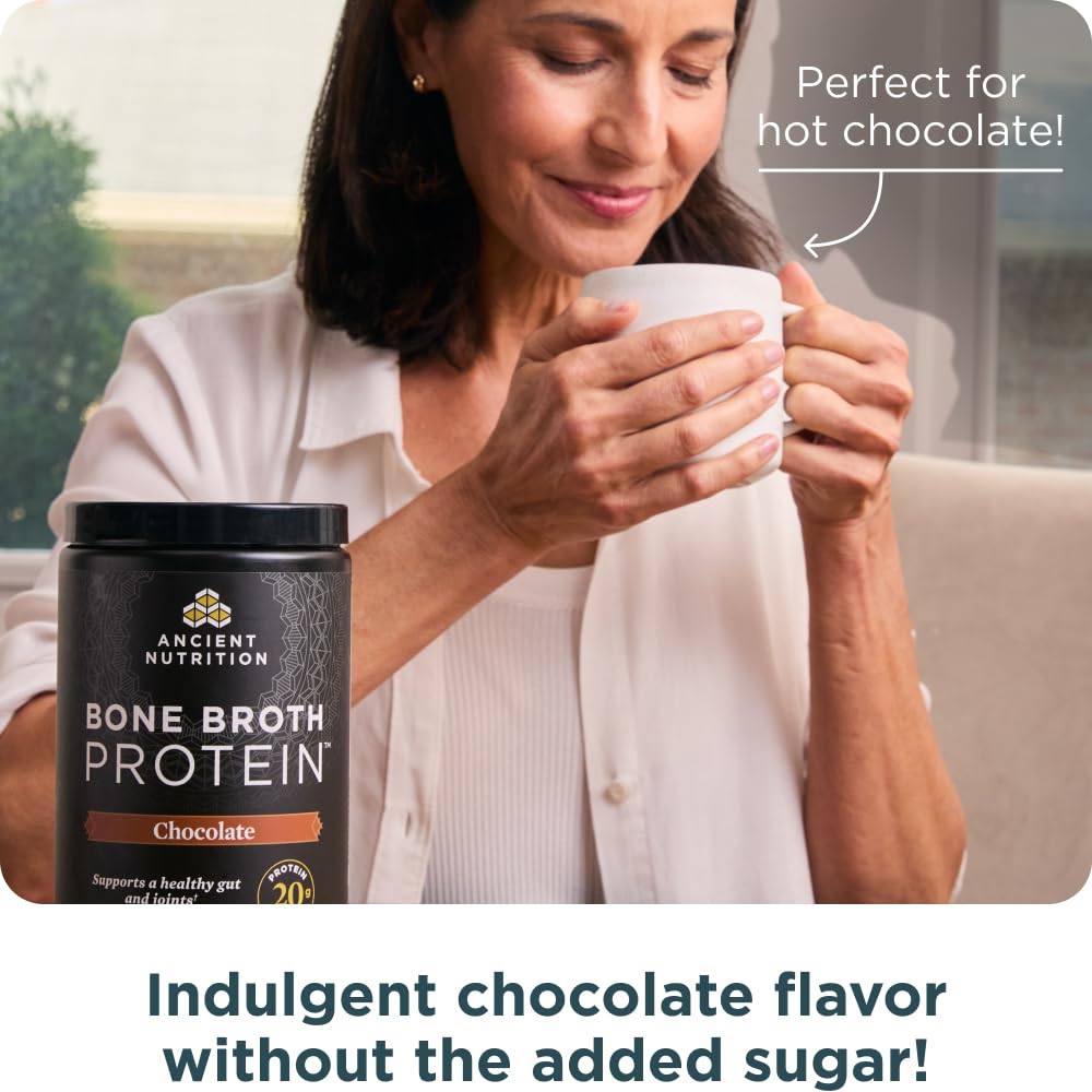 Grass Fed Bone Broth Protein Powder, Chocolate D75480