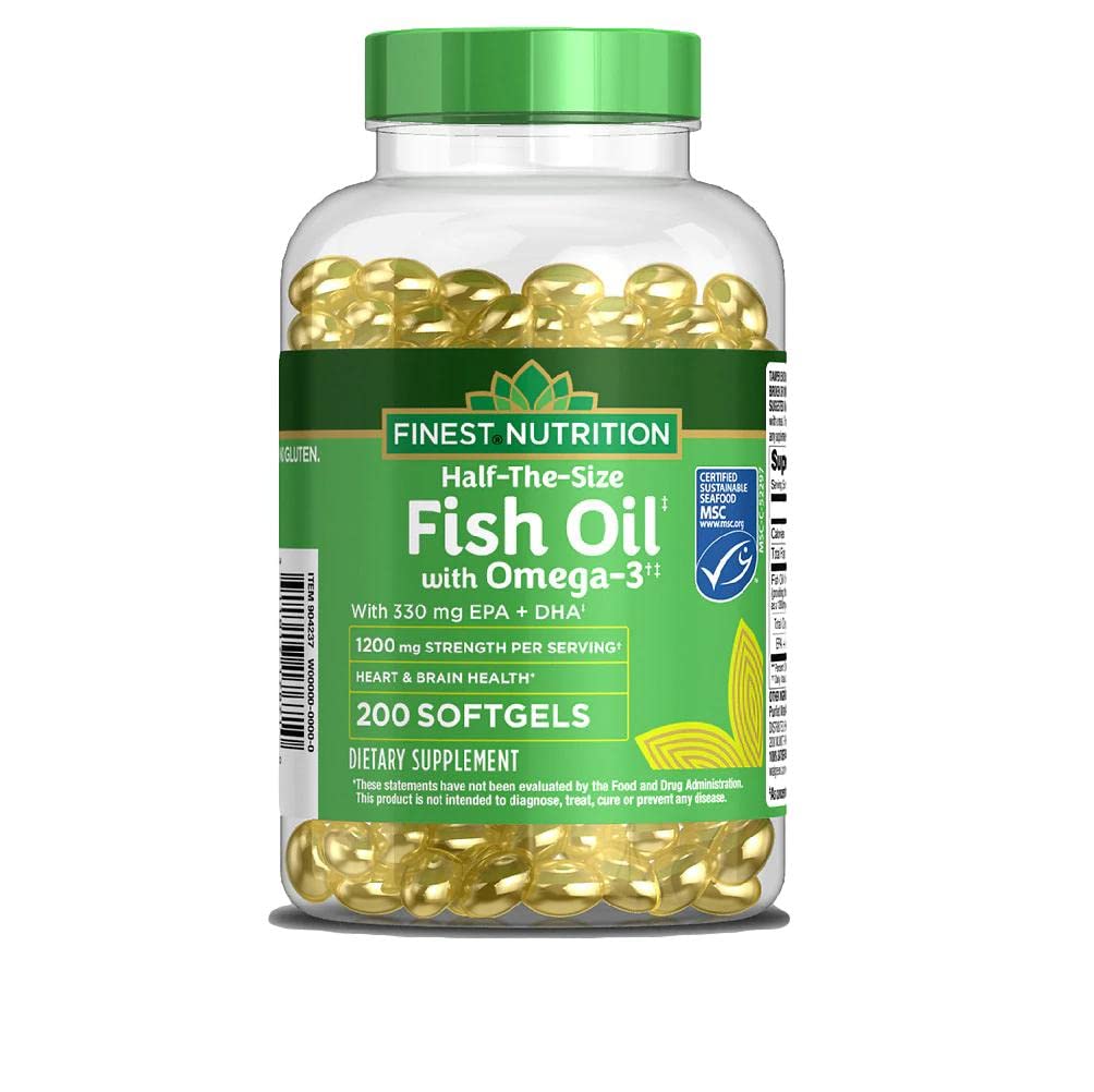 Fish Oil 1200 mg Softgels C997