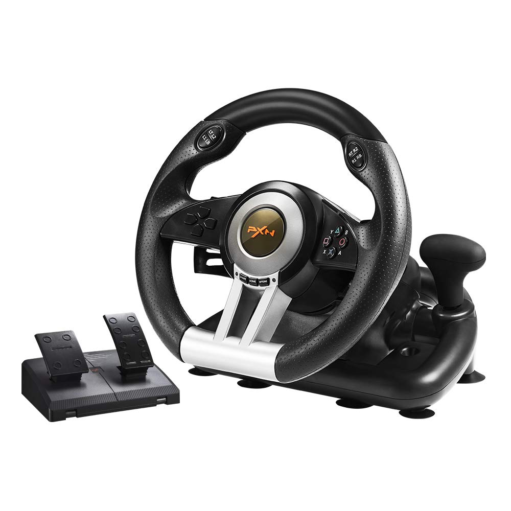 Gaming Steering Wheel with Pedals N969
