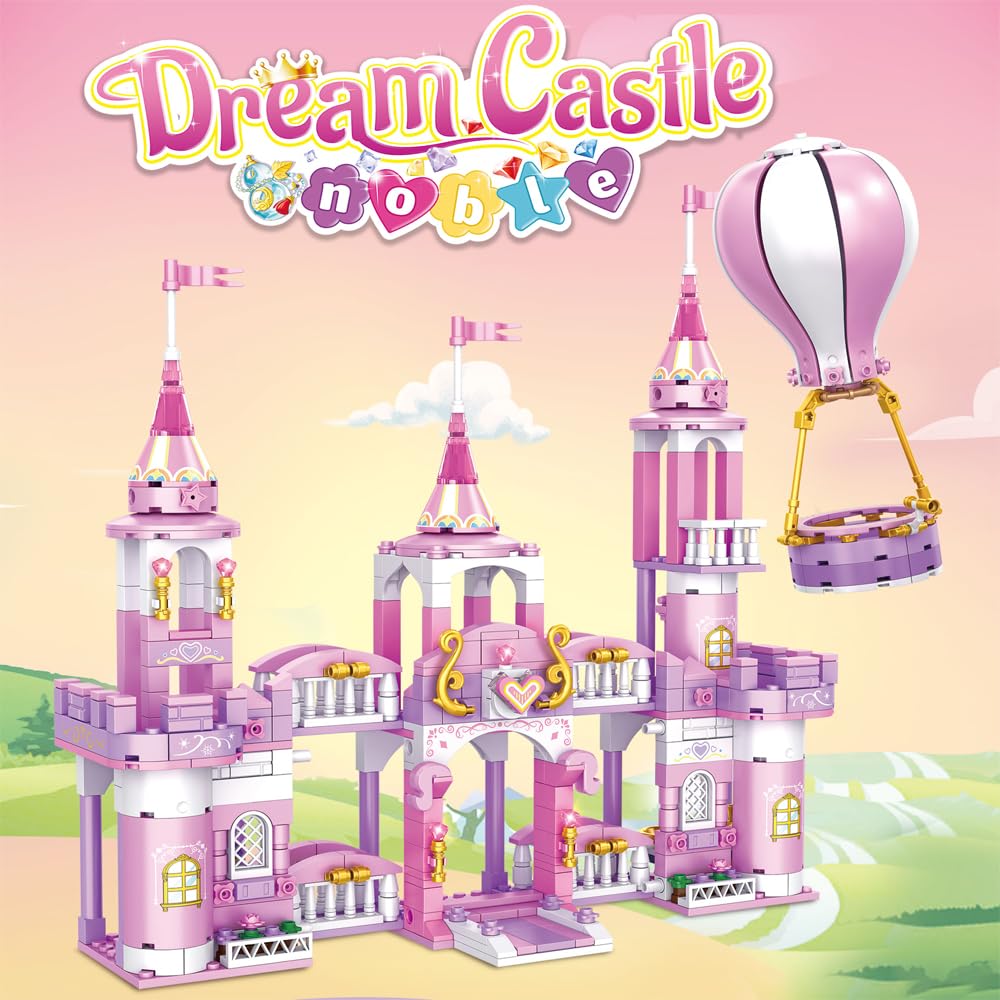 541 Pieces Multi Shaped Castle Building Blocks B575