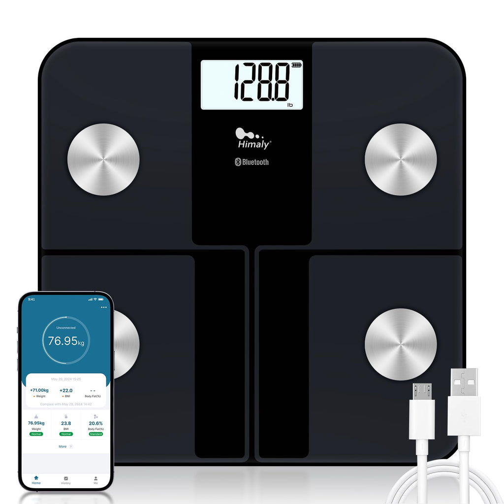 Rechargeable Digital Bathroom Scale J49691