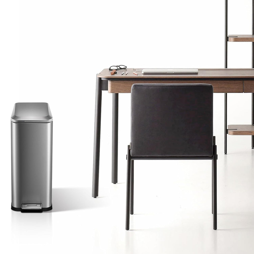 50L Slim Stainless Steel Kitchen Trash Can O71248