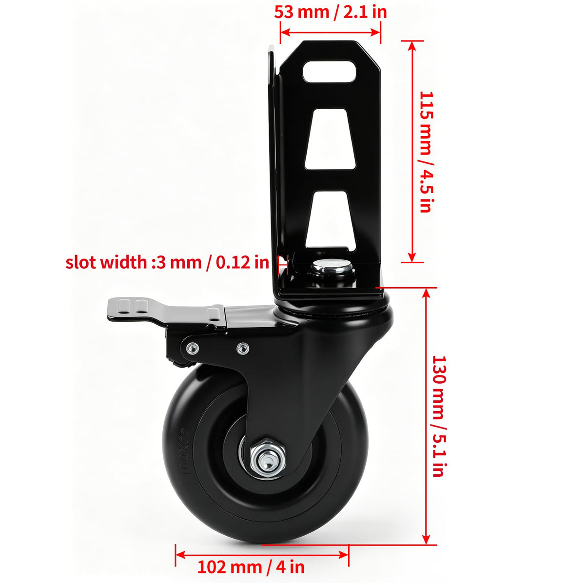 4" Storage Rack Caster Wheels H99149
