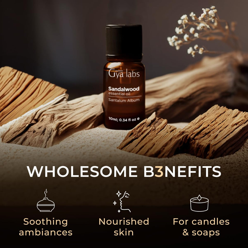 Jasmine & Sandalwood Essential Oils Set U94367