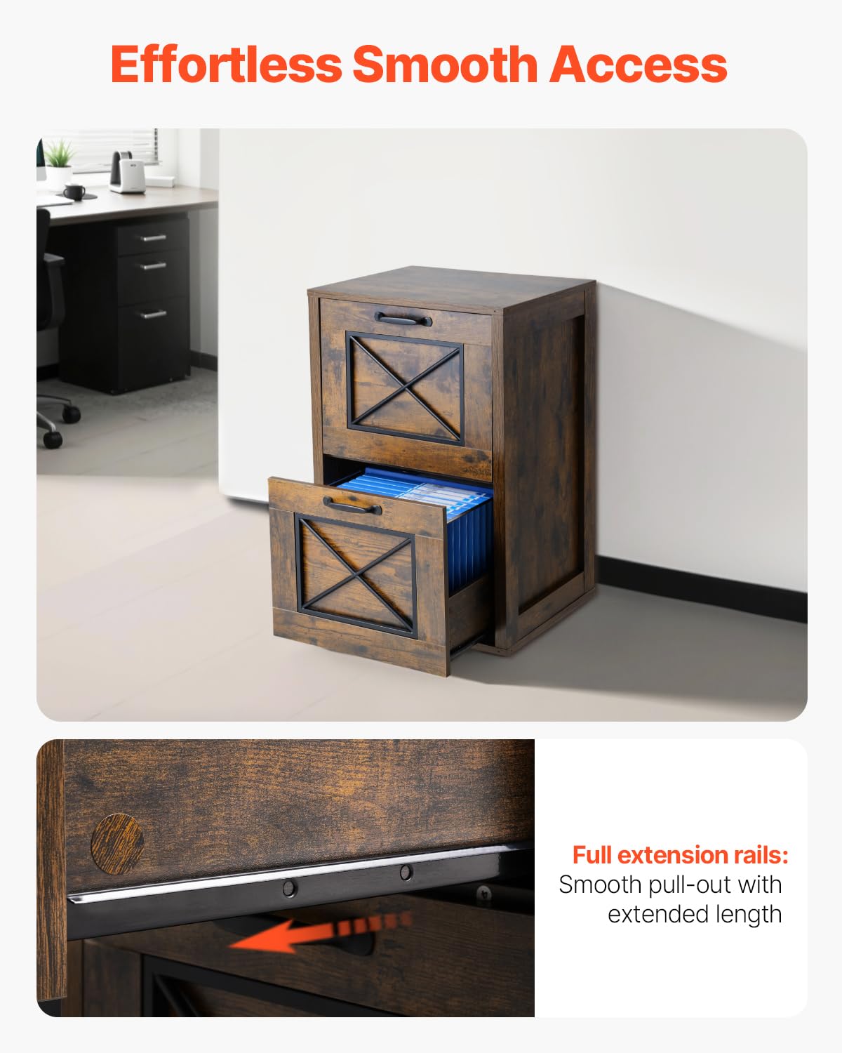 2 Drawer Vertical File Cabinet O53300
