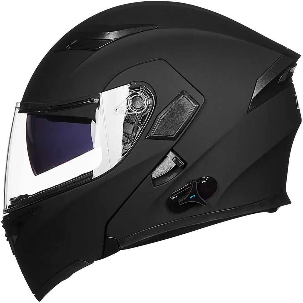 Bluetooth Modular Flip up Full Face Motorcycle Helmet G15109
