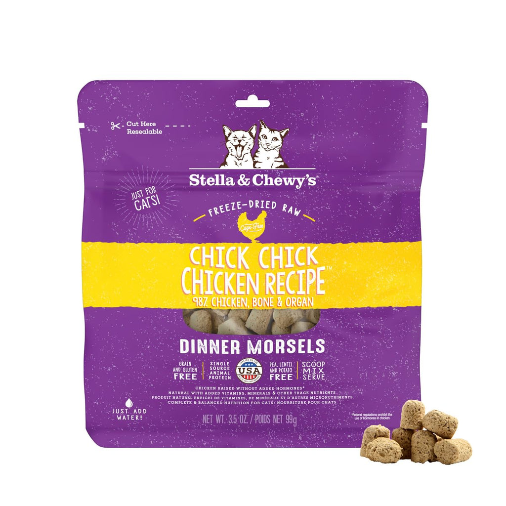 Freeze-Dried Raw Chicken Cat Food 3.5 oz A84682