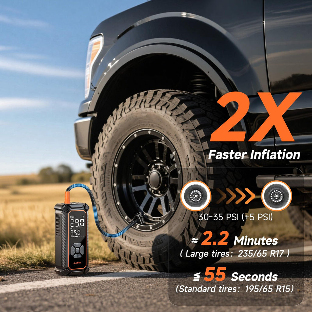 Portable Air Compressor Dual Power V468726