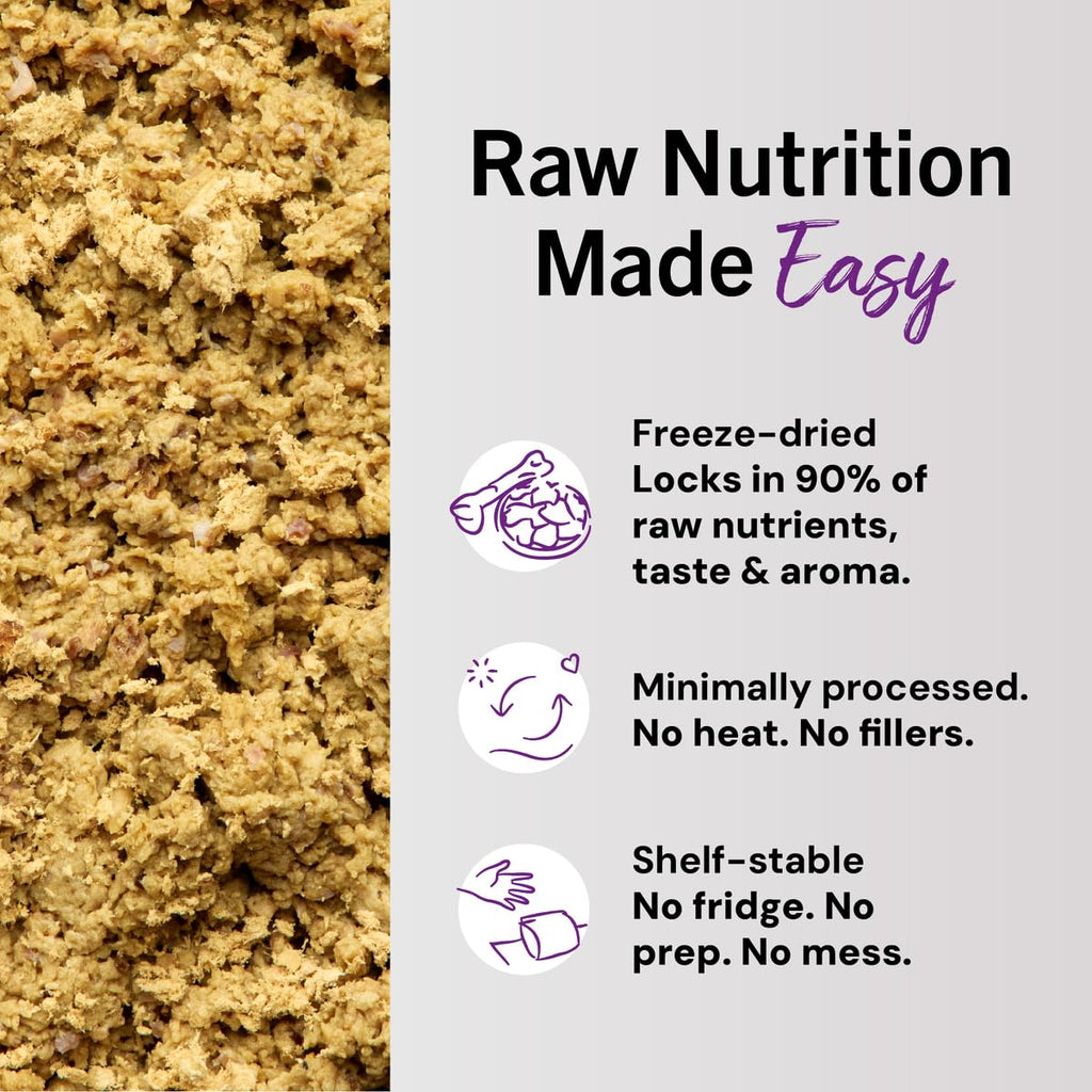 Freeze-Dried Raw Chicken Cat Food 3.5 oz A84682