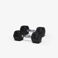 Rubber Hex Dumbbell Pair L9832