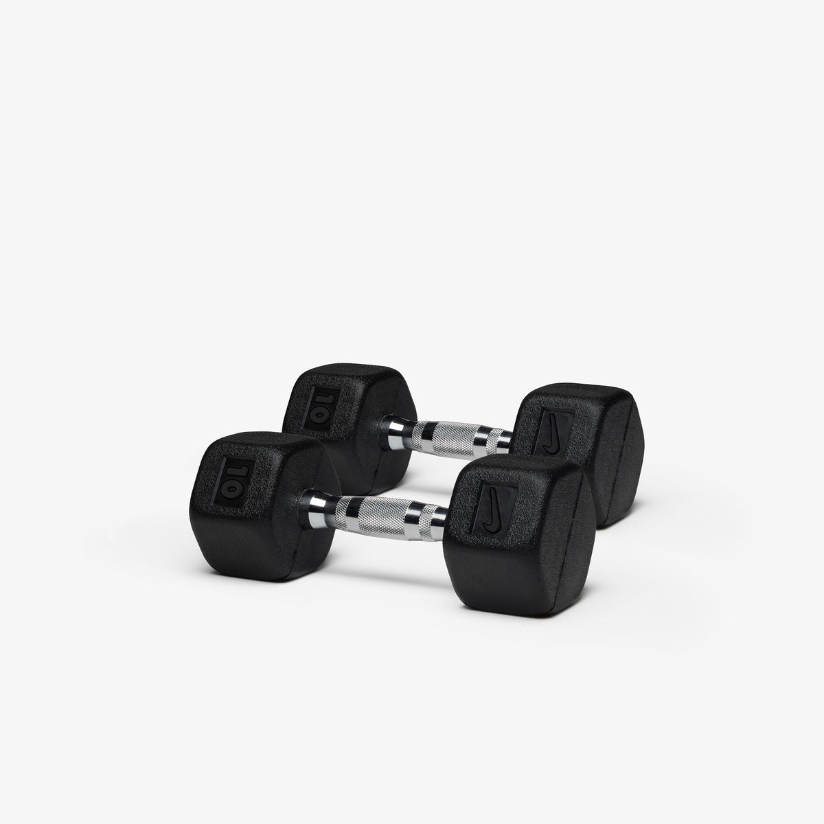 Rubber Hex Dumbbell Pair L9832