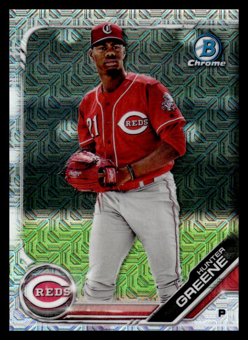 2019 Bowman Chrome Prospects Refractors Baseball Trading Card S670