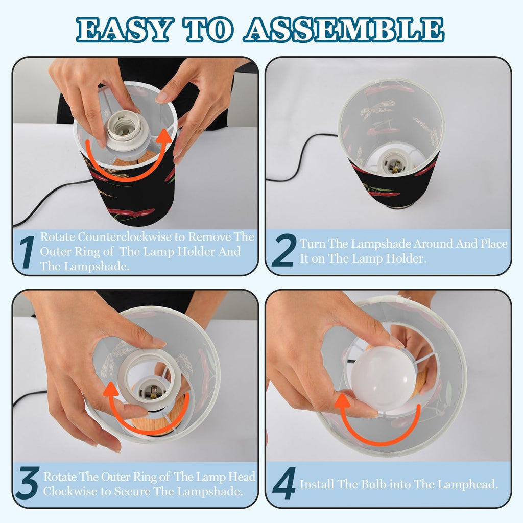 Bedside Table Lamp with USB Z260131