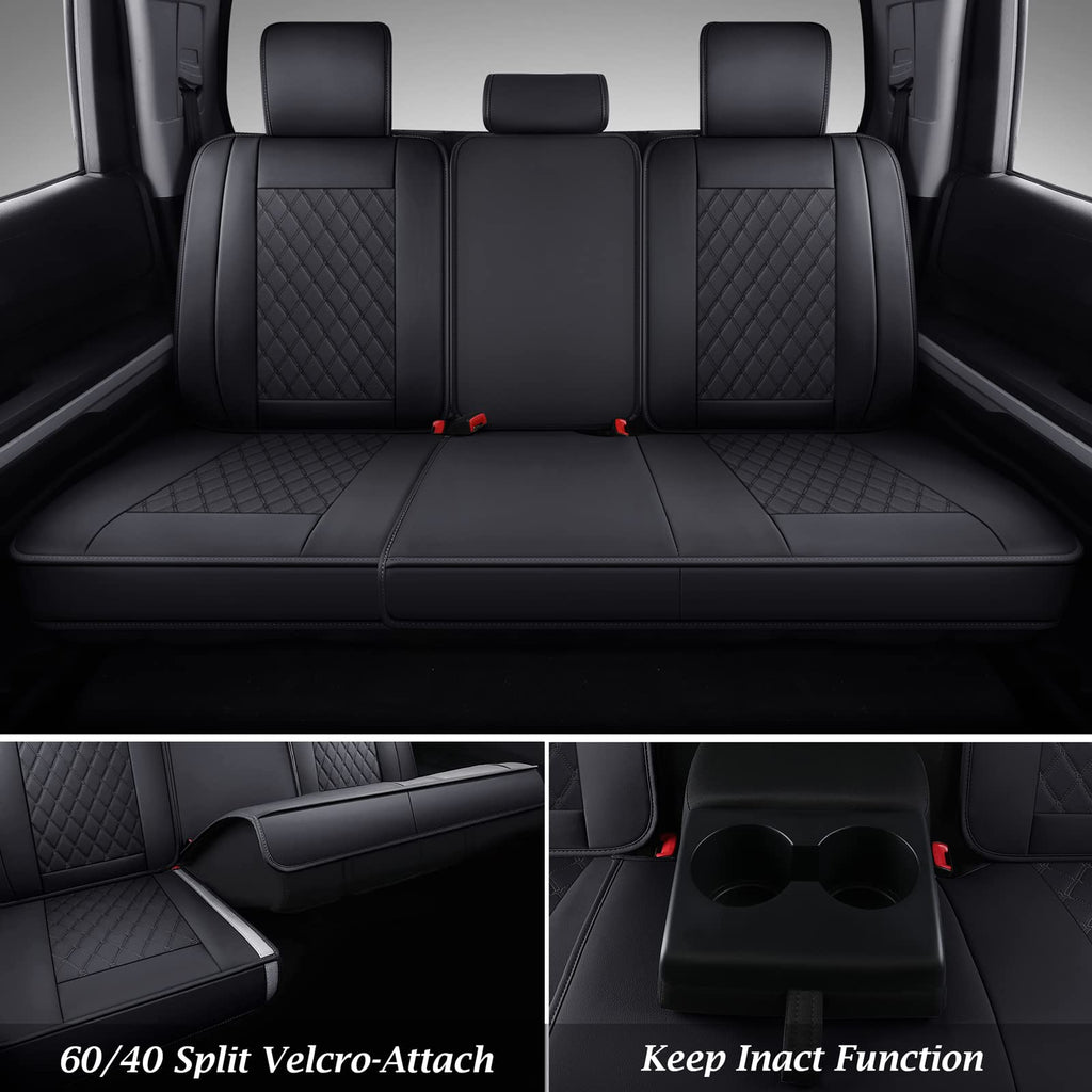 Leather Car Seat Covers Full Set Z19233