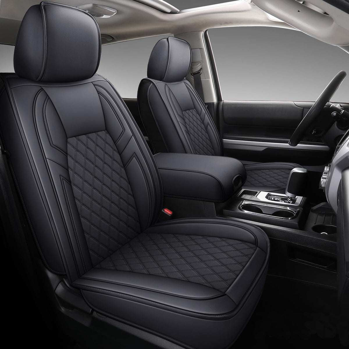 Leather Car Seat Covers Full Set Z19233