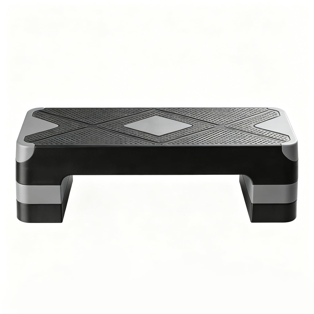 28-Inch Height Adjustable Aerobic Step Platform with 4 Risers H51788