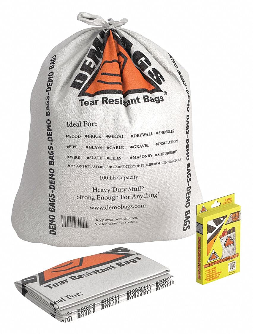 42 gal. Round Trash Bag, PK5 V178