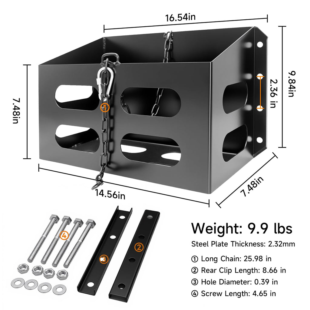 Lockable Metal Steel Gas Cans Holder Rack 5 Gallon L207