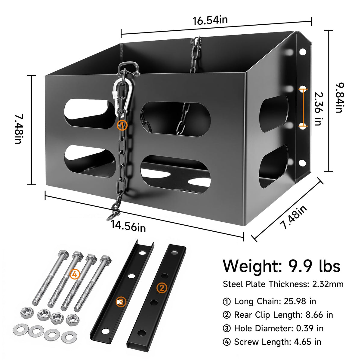 Lockable Metal Steel Gas Cans Holder Rack 5 Gallon L207