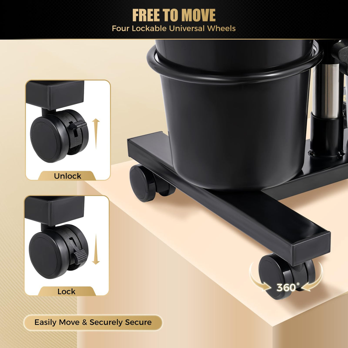 Portable Shampoo Bowl with Electric Pump, 2.64 Gallons, Height Adjustable P185