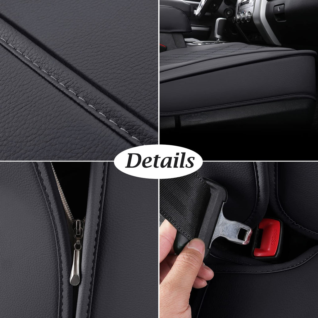 Leather Car Seat Covers Full Set Z19233
