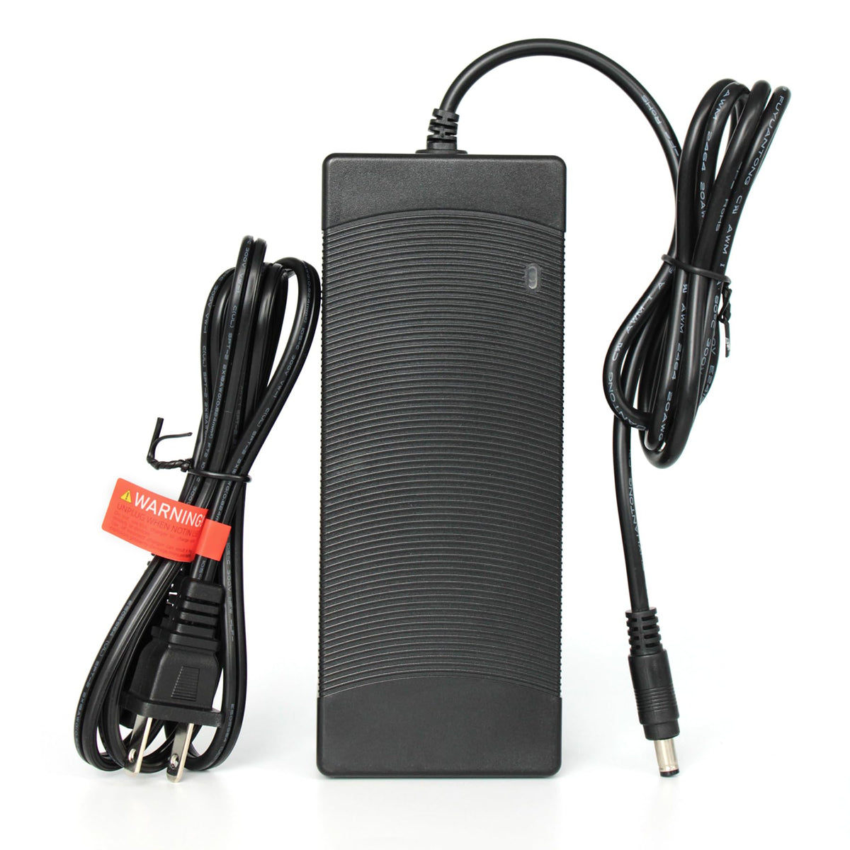 54.6V 2A Lithium Battery Charger with 5 Adapter Plugs H35380