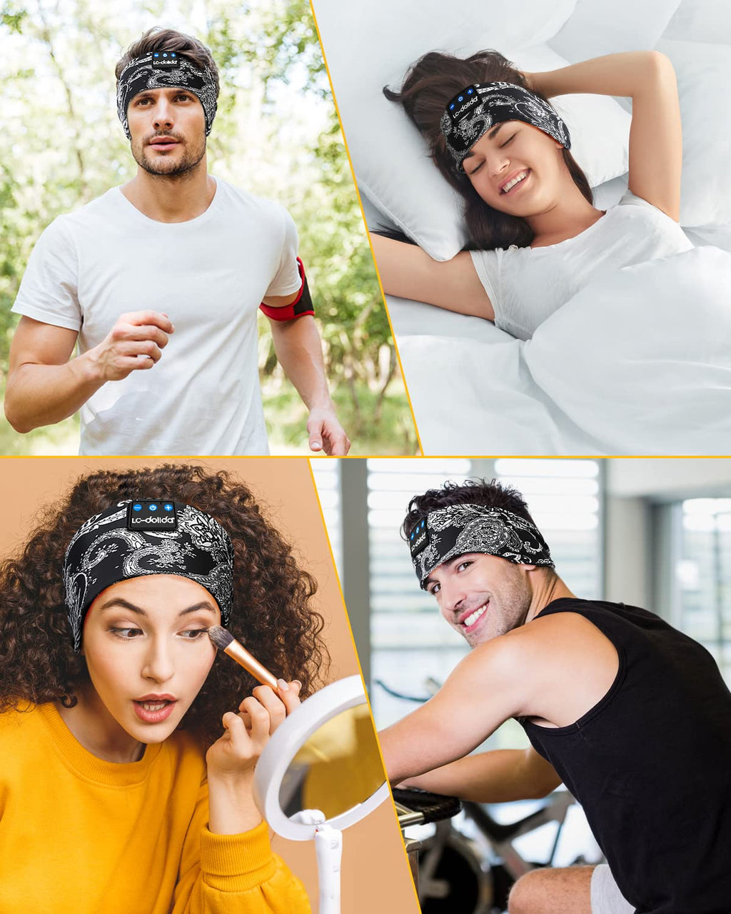 Sleep Headphones Bluetooth Wireless Band Headphones R13649