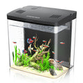1 Gallon Acrylic Fish Tank Kit with Filter and Light Q670826