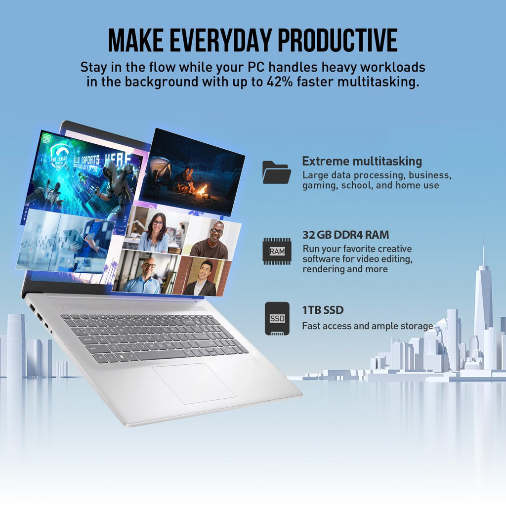 17.3 Inch Touchscreen Intel Core i7 Laptop W527