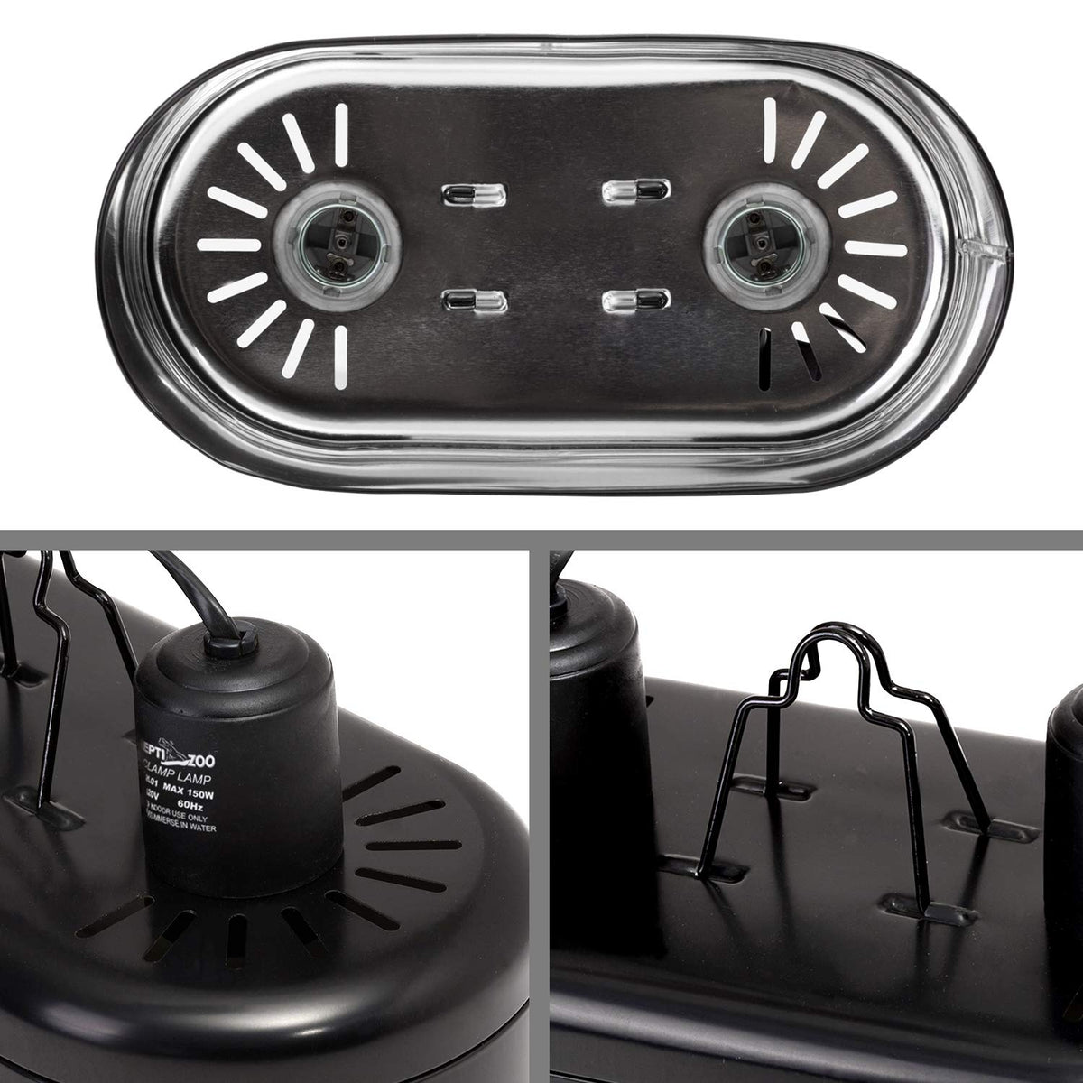 Dual Reptile Light Fixture Q47602