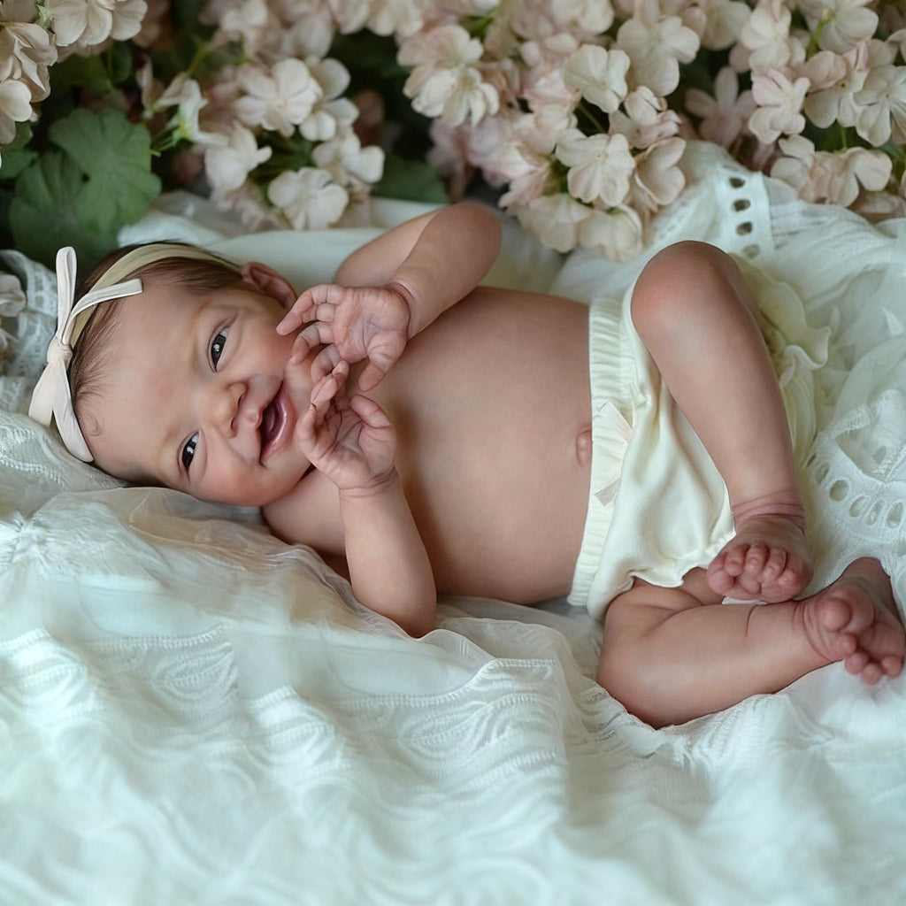 20 in Full Silicone Reborn Baby Doll Girl Z930845