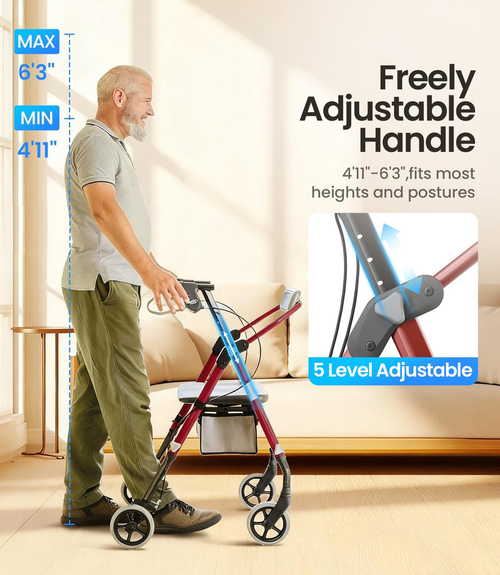 Rollator Walker with Seat A32396
